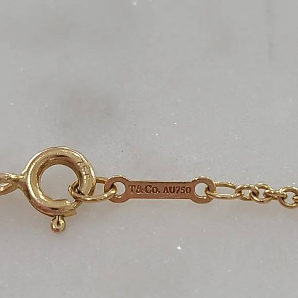 Tiffany & Co. Paloma Picasso Open Heart 18k Yellow Gold Bracelet - Picture 3 of 5